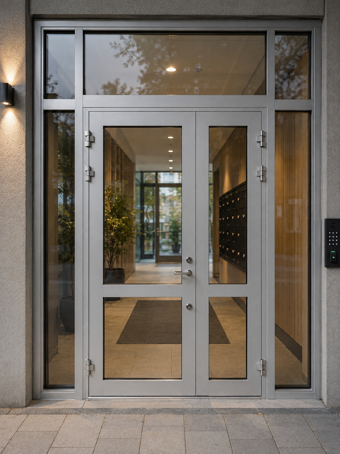 ALUMINIUM Glasade partier med precision och ljus
