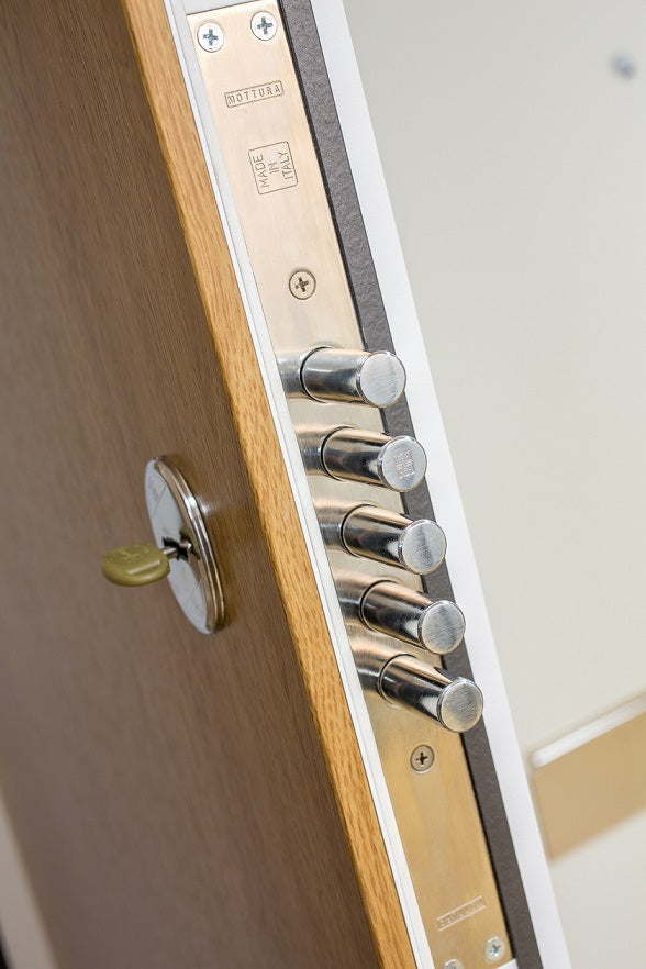 Detaljbild av låsreglar för PDK3